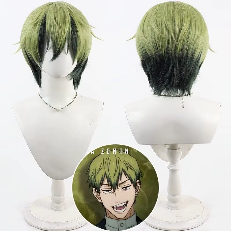 Naoya Zenin cosplay costume by Shadora featuring detailed outfit and wig, perfect for anime conventions and events.