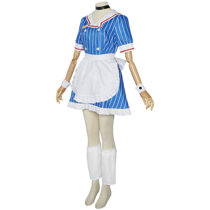 Miku cosplay costume by Shadora featuring vibrant colors and intricate design details, perfect for fans and events.