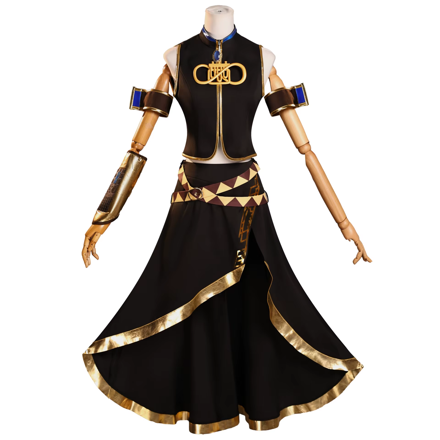 Megurine Luka cosplay costume by Shadora featuring a long pink wig and detailed outfit in a vibrant pose.
