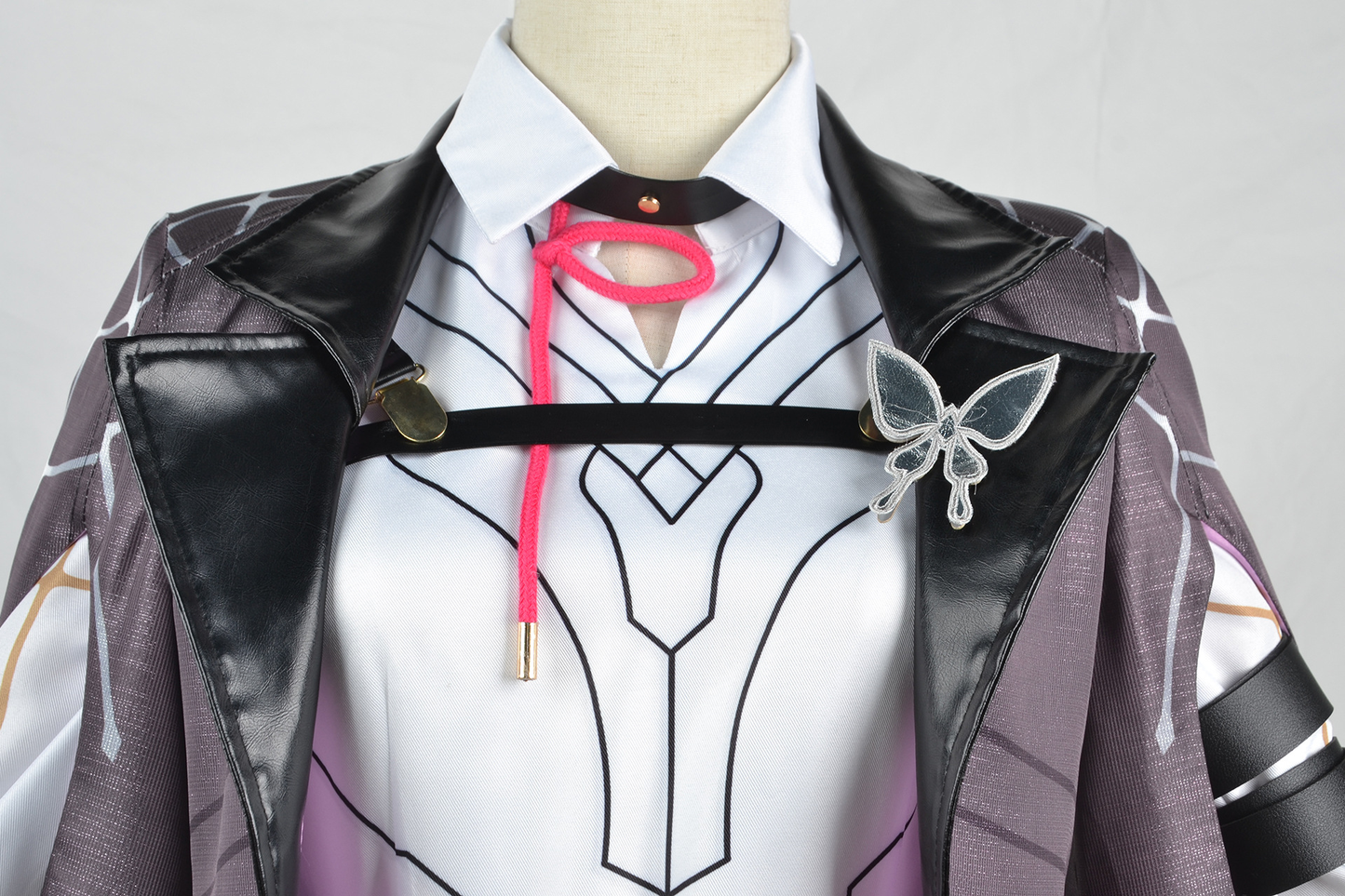 Kafka cosplay costume with high-quality details and wig by Shadora, showcasing the full outfit and accessories.