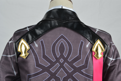 Kafka cosplay outfit with high-quality wig by Shadora, featuring detailed costume design and vibrant colors.