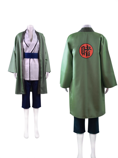 Tsunade cosplay outfit and wig by Shadora, featuring detailed costume design and realistic hair elements.