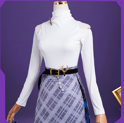 Shadora Castorice Collab cosplay costume featuring detailed fabric and design, perfect for fans of the character.