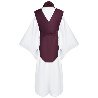 Shadora Choso cosplay costume with matching wig, featuring detailed fabric and styling for anime character cosplay.