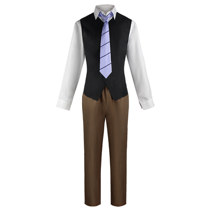 Ranpo Edogawa cosplay costume with wig from Shadora, featuring character's signature outfit and hairstyle for accurate dressing.