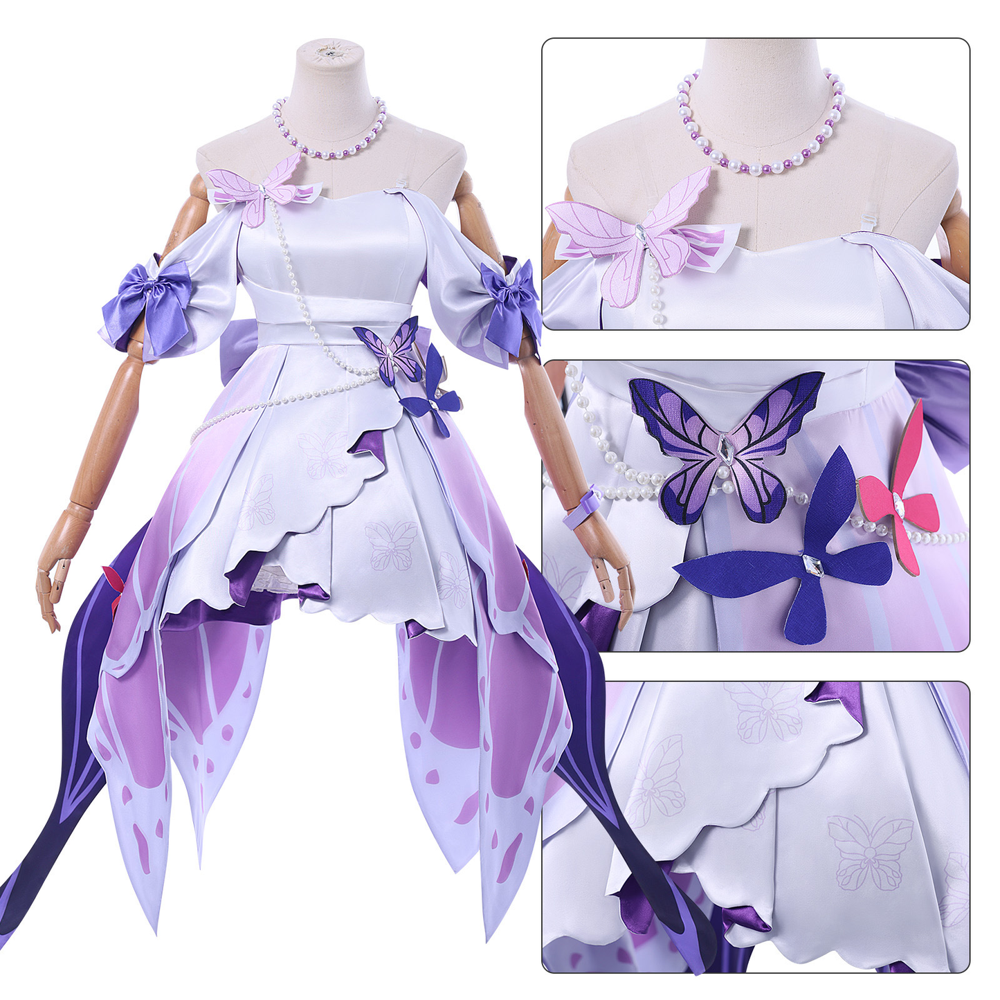 Shadora Casotrice cosplay costume with matching wig, featuring detailed costume design and styled hair for cosplay or costume events.