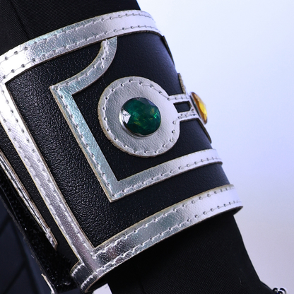 Shadora Tifa cosplay with wig from Final Fantasy, featuring a detailed costume and realistic brown hair styled for the character.
