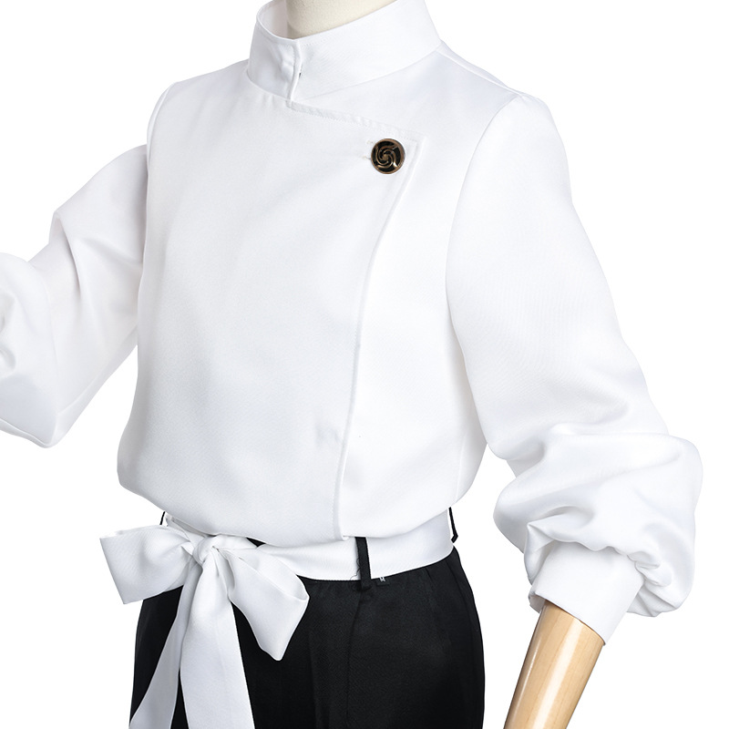 Yuta Okkotsu cosplay costume and wig from Jujutsu Kaisen, featuring detailed outfit and styled black hair wig by Shadora.