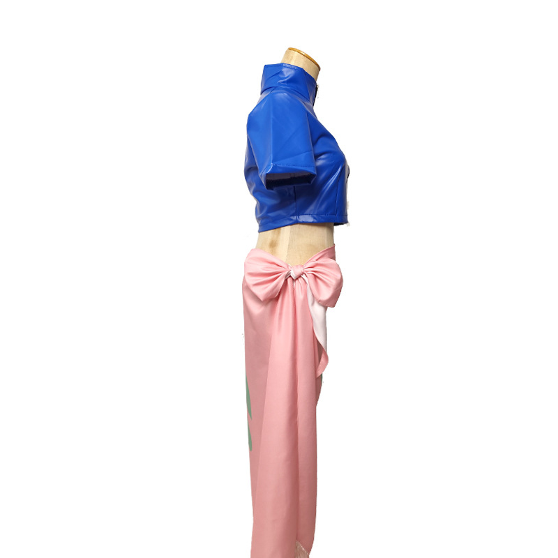 Nico Robin cosplay costume from One Piece by Shadora, featuring detailed design and fabric suitable for anime cosplay enthusiasts.