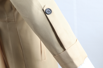 Dazai Cosplay costume with wig from Bungou Stray Dogs, featuring detailed clothing and styled brown wig, by Shadora.