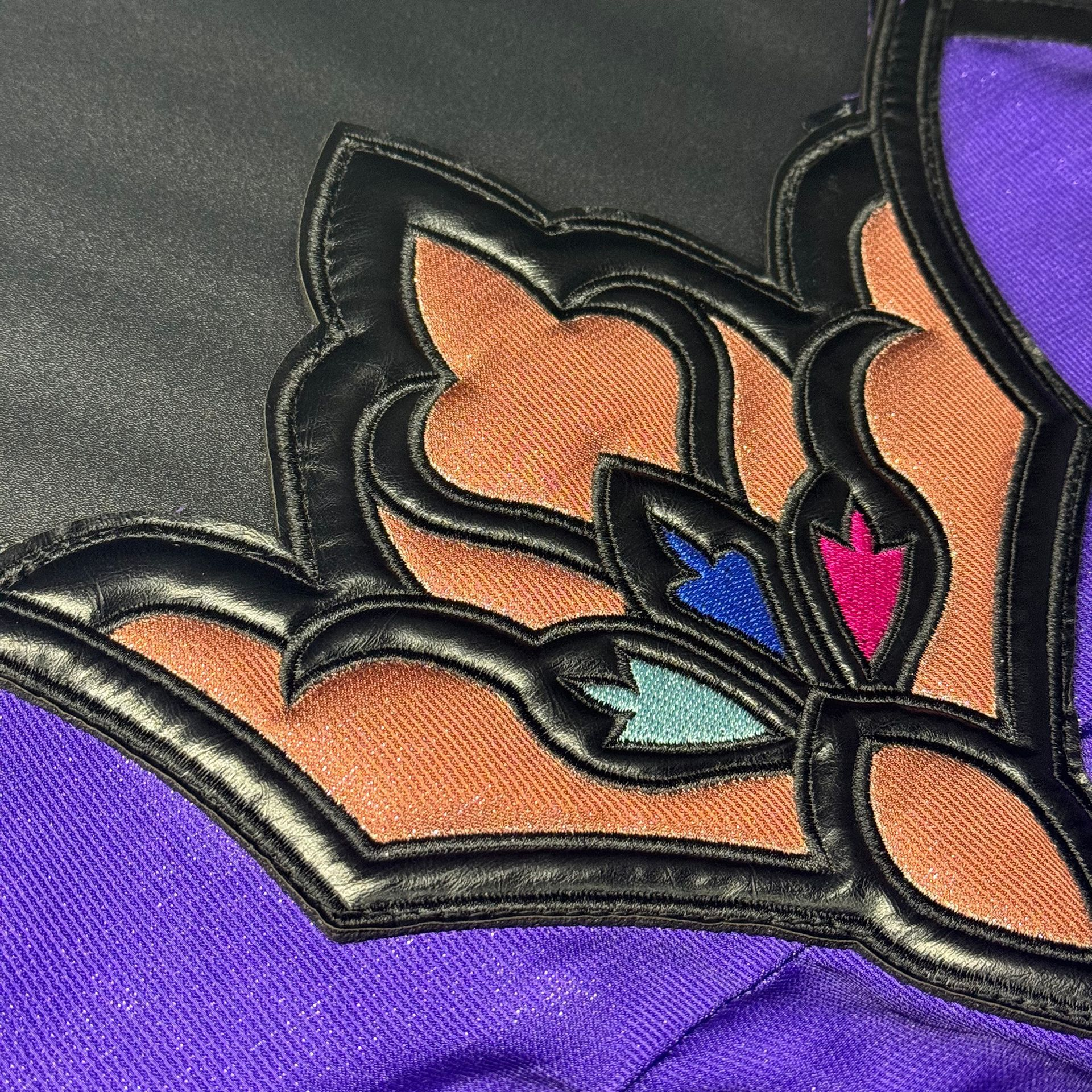 Black Swan cosplay costume from Honkai Star Rail, featuring detailed black and purple outfit with accessories, by eprolo.
