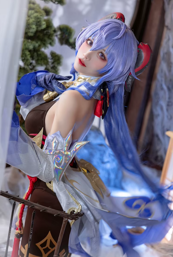 Ganyu Cosplay (&Peruk) -  Genshin Impact