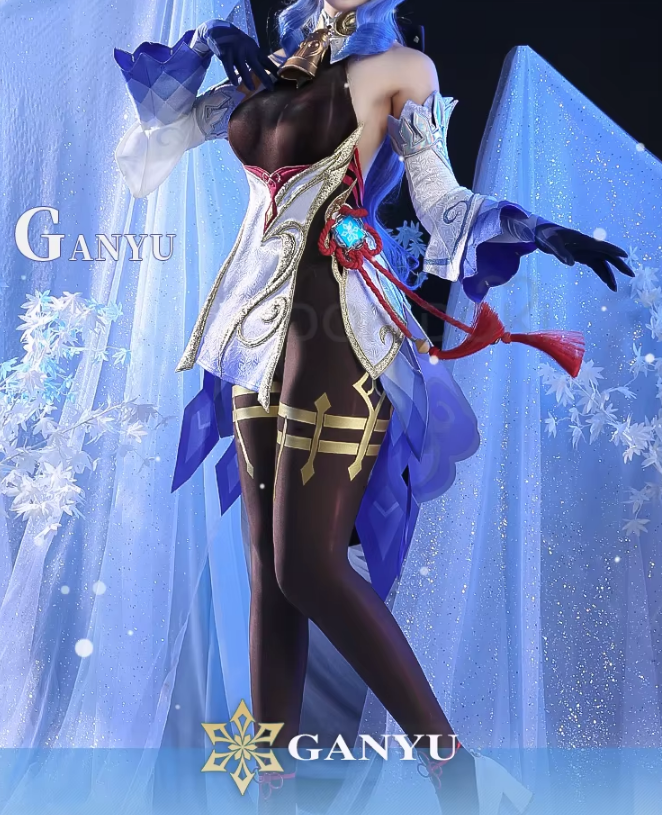 Ganyu Cosplay (&Peruk) -  Genshin Impact