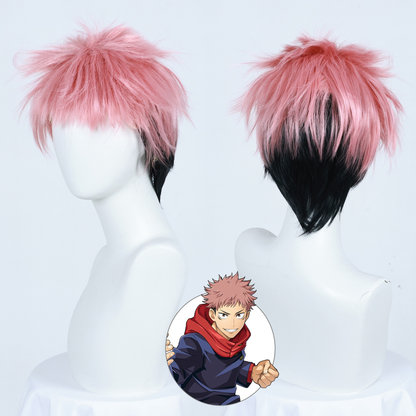 Yuji Itadori Cosplay (&Peruk) - Jujutsu Kaisen