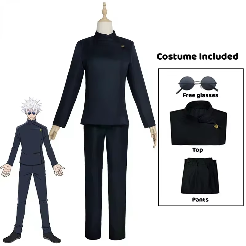 Gojo Cosplay (&Peruk) - Jujutsu Kaisen