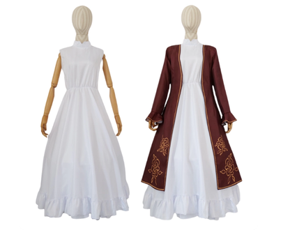 Shadora Catherine Cosplay costume from Limbus Company featuring detailed fabric and accessories, worn by a person in the image.