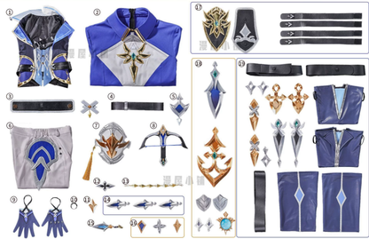 Lohen Cosplay (&Peruk) - Genshin Impact