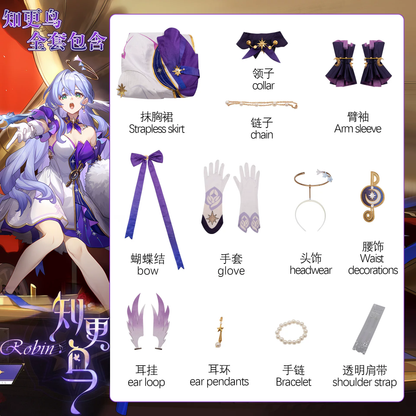 Robin Cosplay (&Peruk) - Honkai Star Rail