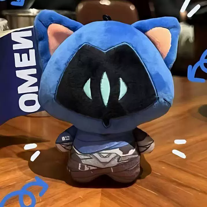 Shadora Valorant plush toys featuring colorful character designs, soft fabric, and detailed embroidery.
