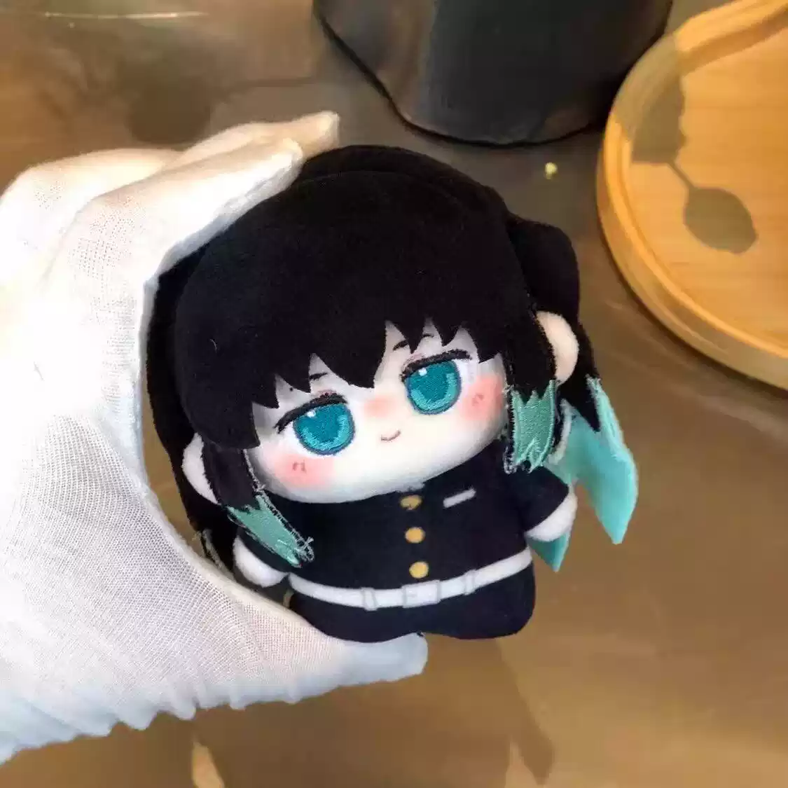 Shadora Demon Slayer plush toys featuring detailed character designs on soft fabric, perfect for collectors and fans.