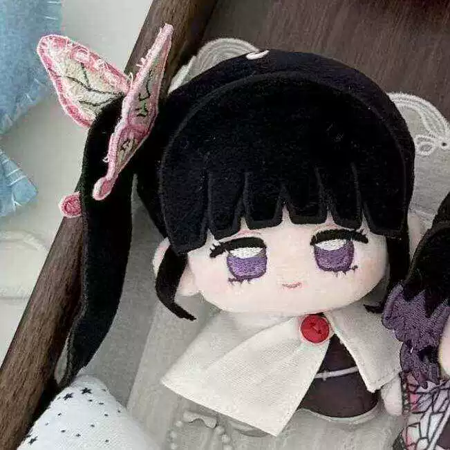 Soft Demon Slayer plush toys by Shadora featuring detailed character designs from the popular anime series.