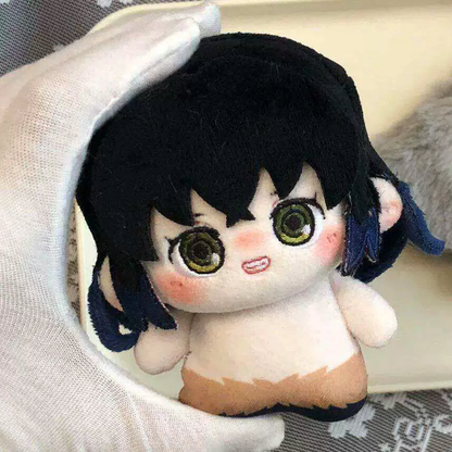 Shadora Demon Slayer plush toys featuring characters from the anime in soft, colorful fabric with detailed character designs.