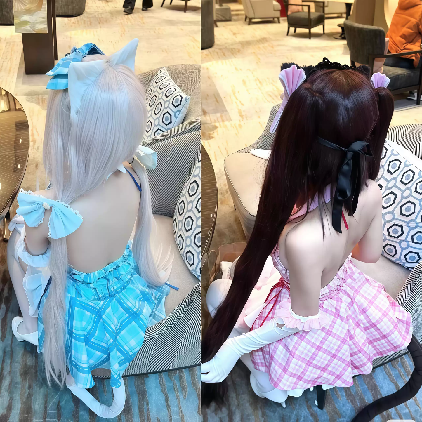 Vanilla / Chocola Cosplay (&Peruk) - Nekopara