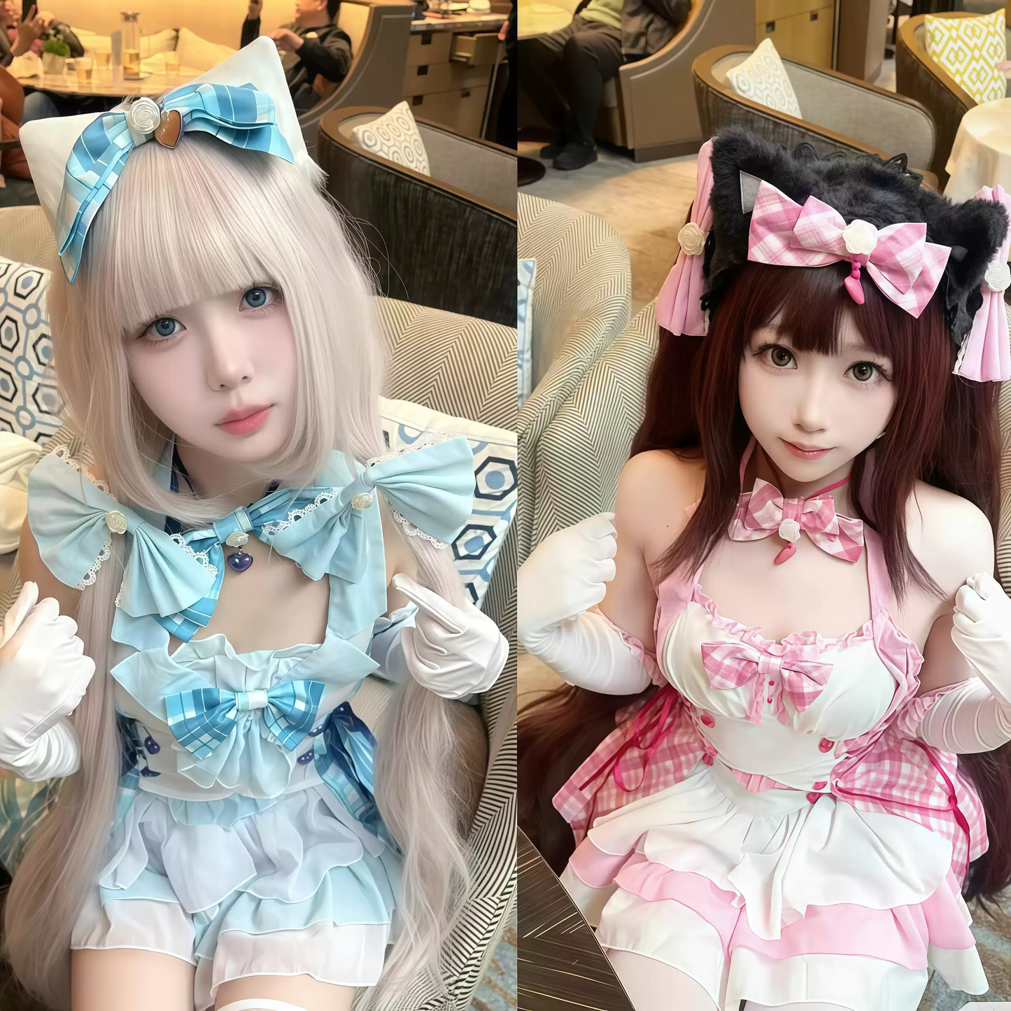 Vanilla / Chocola Cosplay (&Peruk) - Nekopara