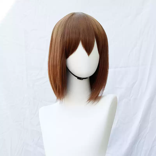 Shadora Chara Cosplay with green spiky wig from Undertale, featuring detailed costume and accessories for authentic character portrayal