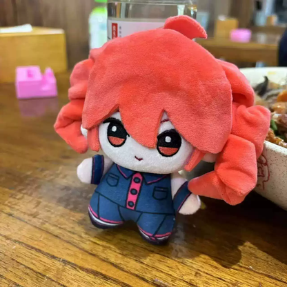Shadora Kasane Teto plush toy with colorful, soft fabric and detailed stitching, showcasing a cute, cuddly anime character.