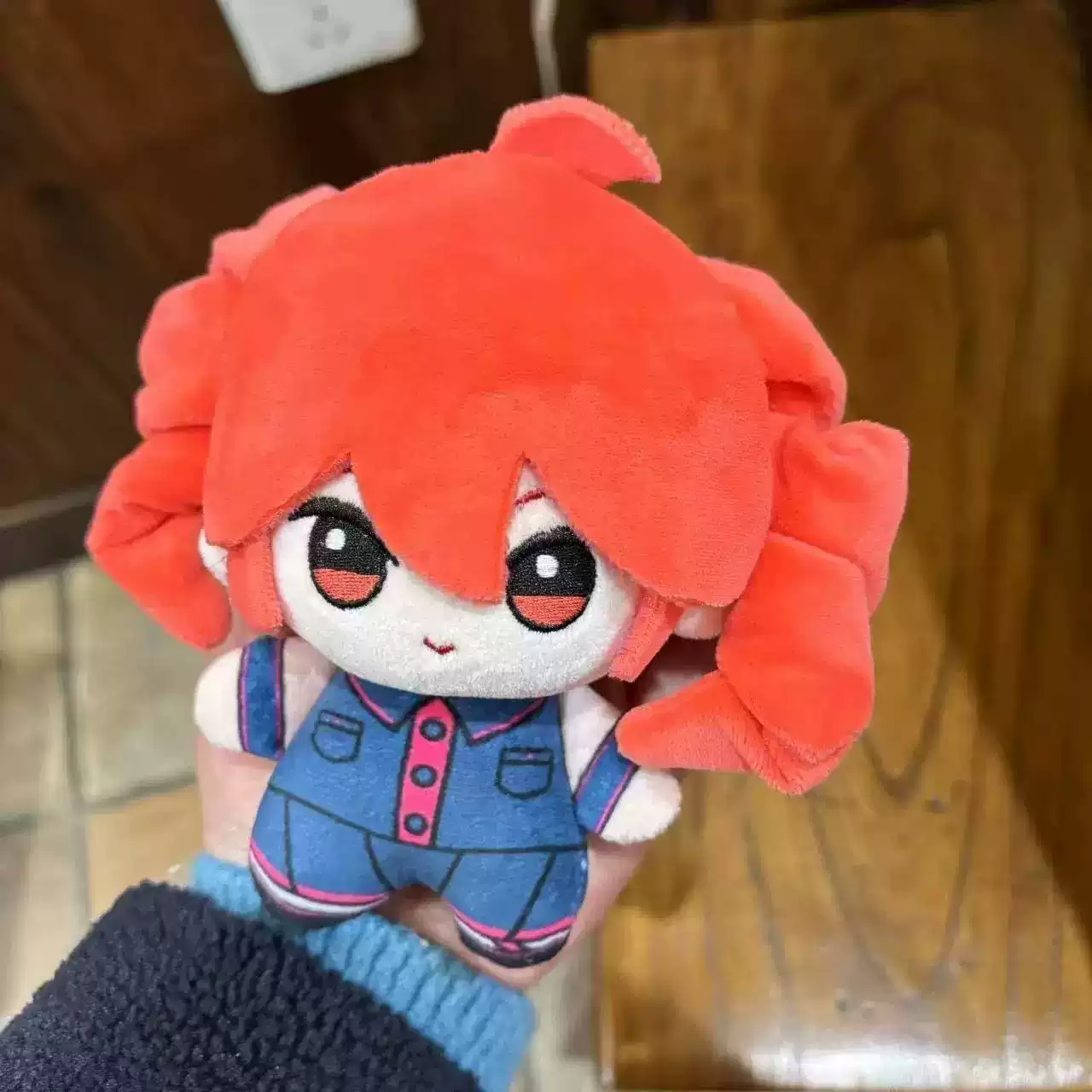 Shadora Kasane Teto plush toy, soft and colorful character with detailed features, perfect for cuddling or display.
