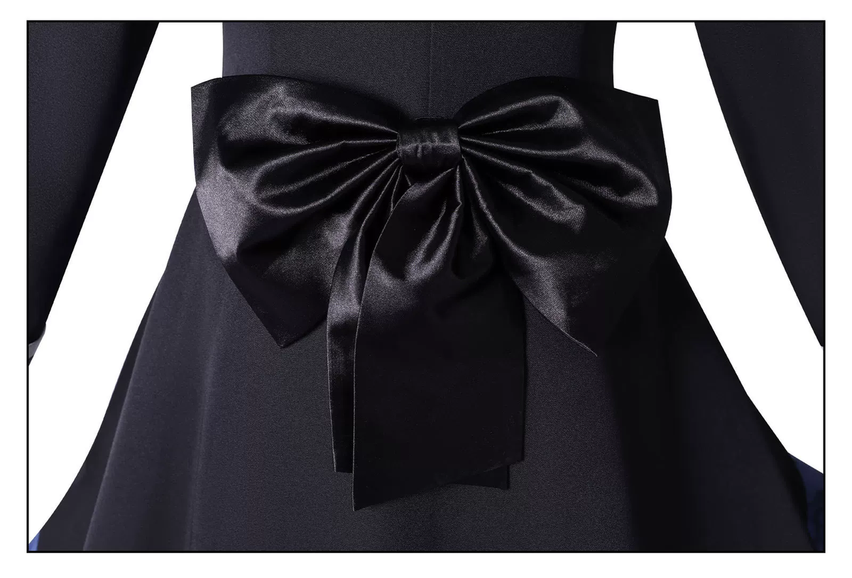 Shadora Ciel Cosplay with black wig from Black Butler, featuring detailed costume and classic character styling.