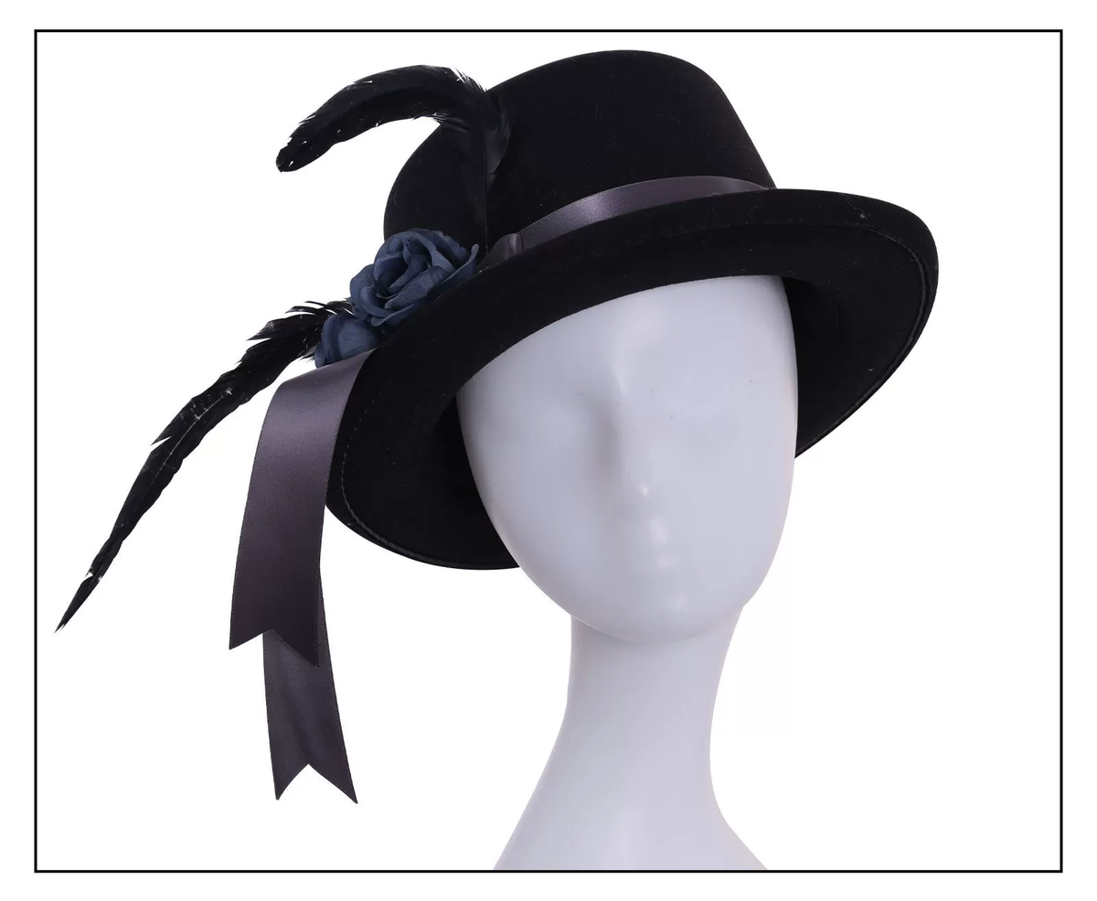 Black Butler Ciel Cosplay costume with black wig, featuring detailed clothing and accessories, perfect for themed cosplay events.