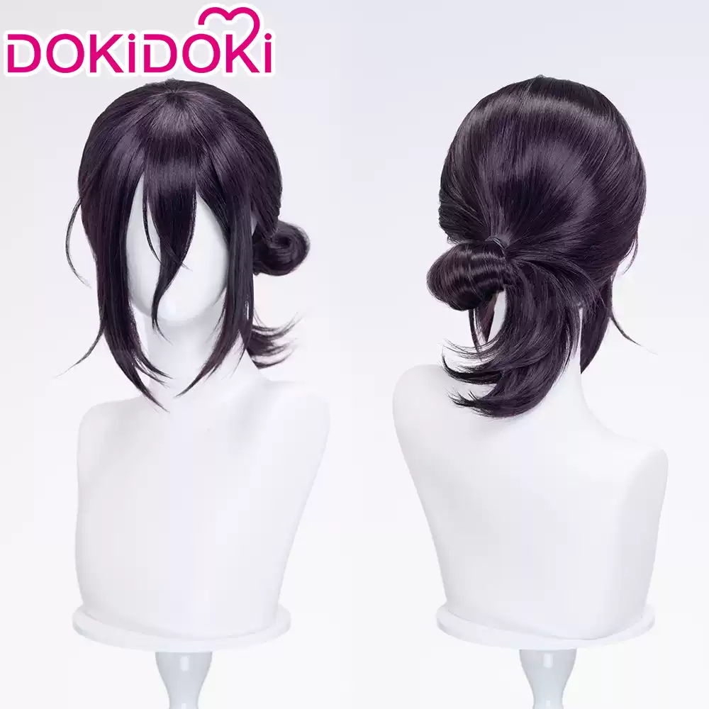 Shadora Reze cosplay costume with matching wig, featuring detailed fabric and styling for anime character resemblance.