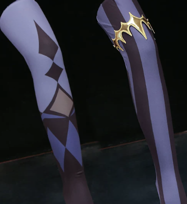 Shadora Gwen cosplay costume with wig, featuring detailed clothing and long blonde hair styled for character replication.