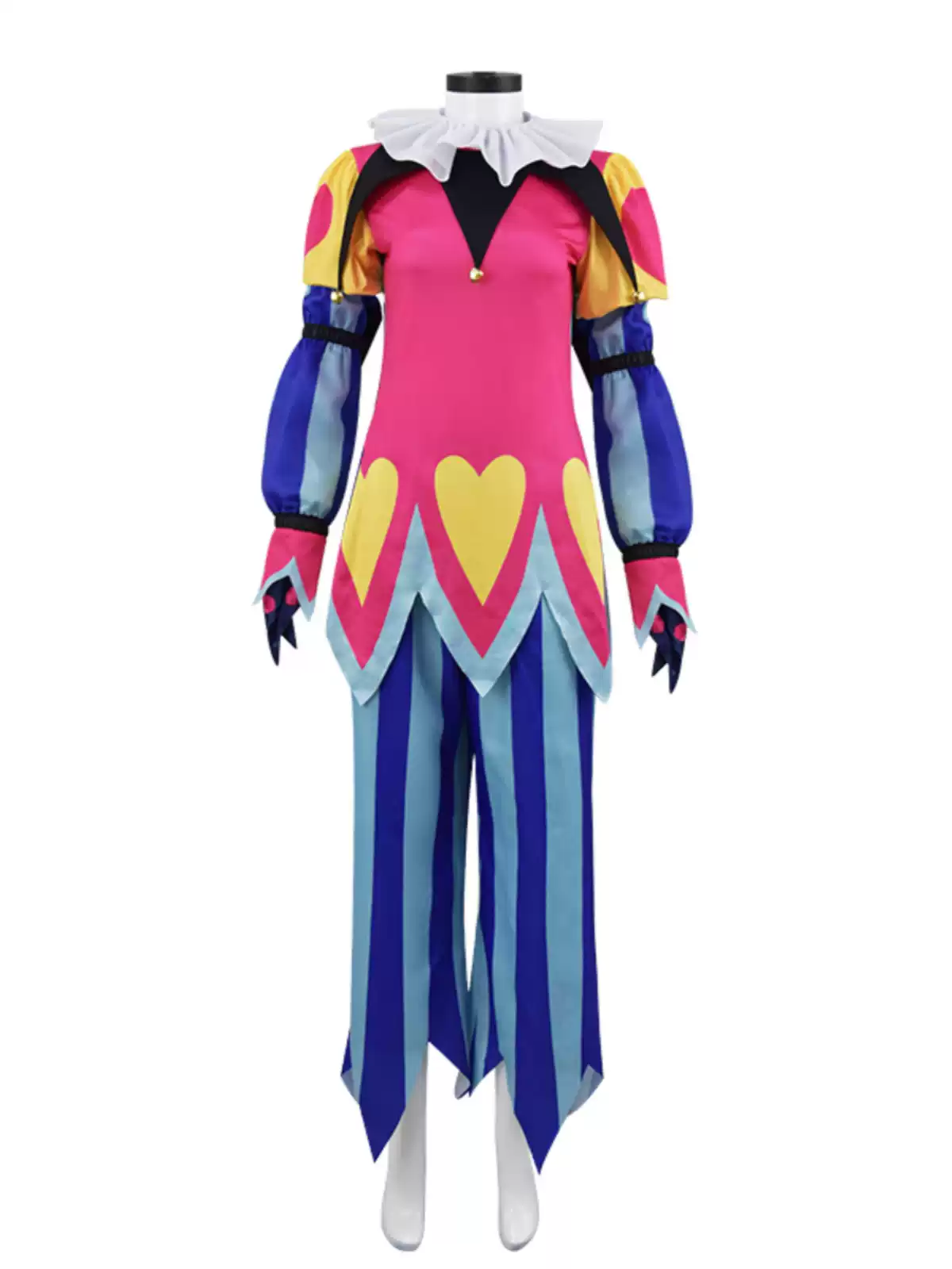 Shadora Fizzarolli Hazbin Hotel cosplay costume featuring colorful character details and vibrant design elements.