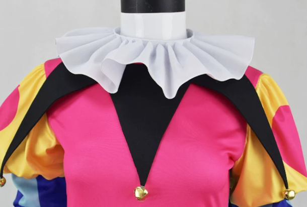 Shadora Fizzarolli Hazbin Hotel cosplay costume featuring a colorful, detailed character outfit with accessories.