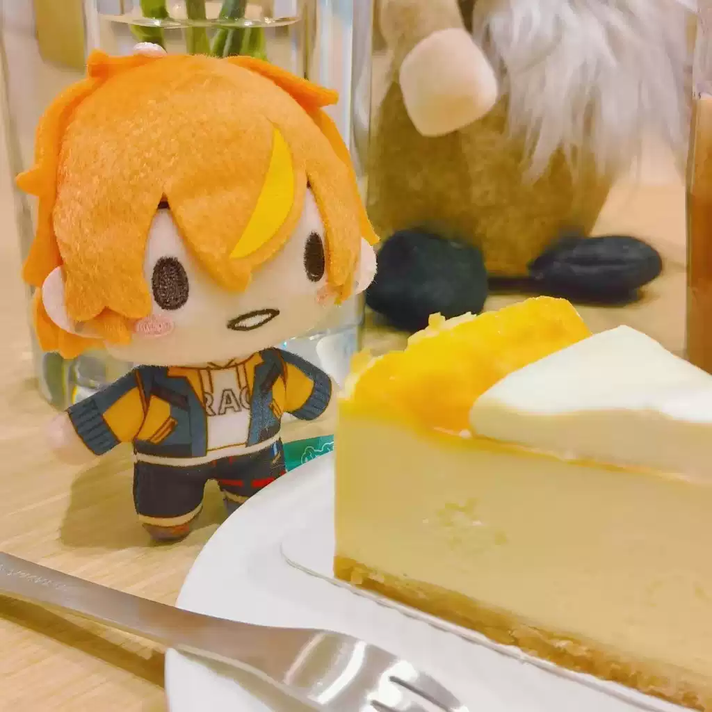 Shinonome Akito Peluş plush toy from Project SEKAI by Shadora, featuring a soft, colorful character with detailed costume and expressive face.