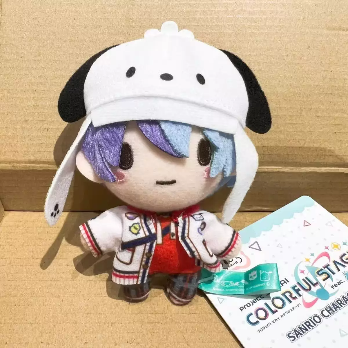 Shadora Project SEKAI plush toys featuring colorful characters with soft fabric and detailed designs, perfect for collectors and fans.