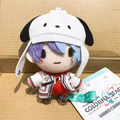 Shadora Project SEKAI plush toys featuring colorful characters with soft fabric and detailed designs, perfect for collectors and fans.