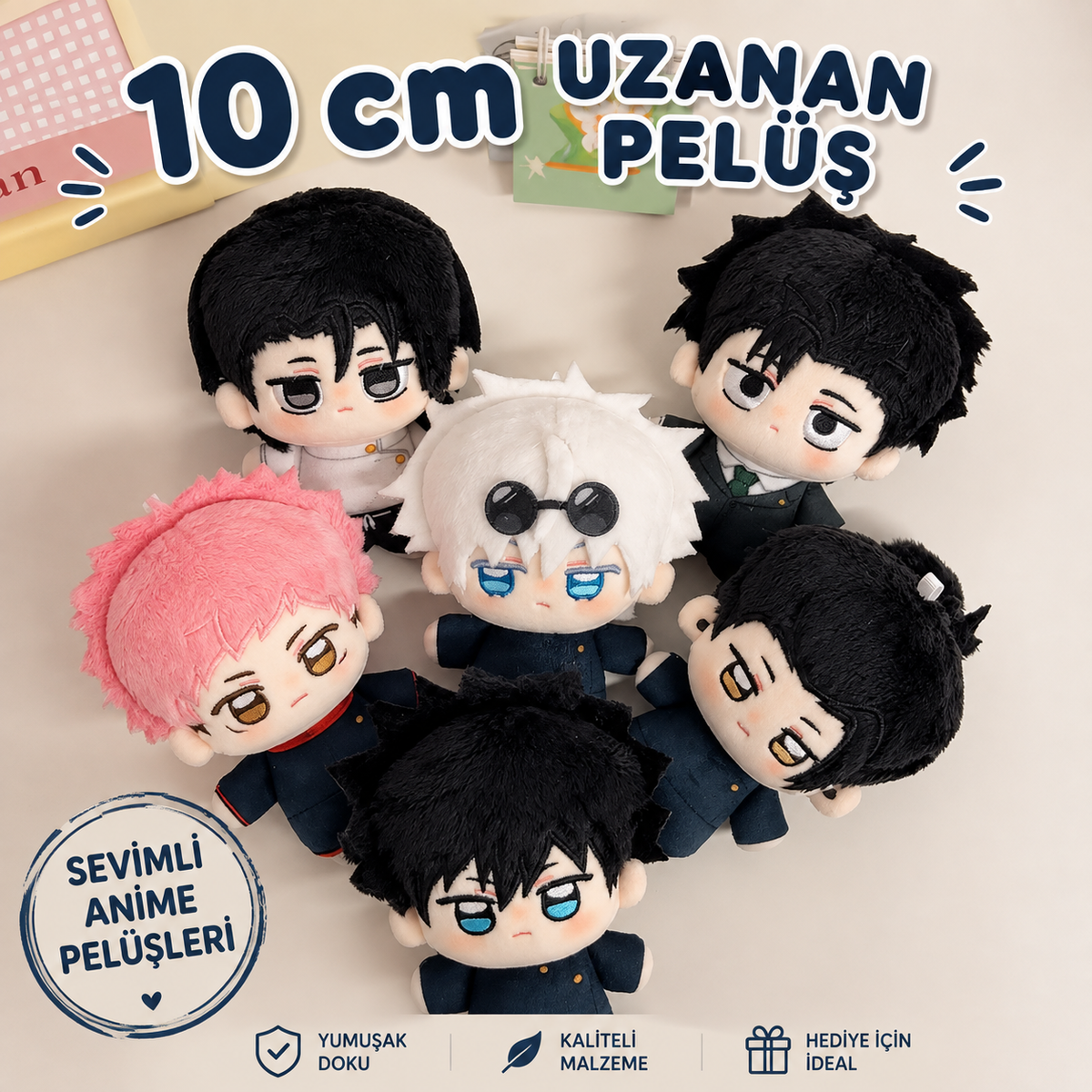 Shadora Jujutsu Kaisen plush toy featuring a detailed, soft character from the anime series on a white background.