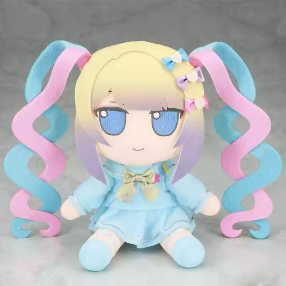 Shadora Kangel & Ame Chan Peluş plush toys, soft and colorful stuffed animals with detailed features, suitable for cuddling.