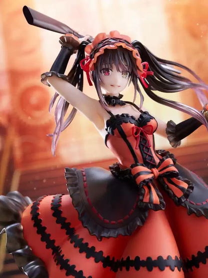 Kurumi Tokisaki figure by Shadora featuring detailed anime character design and vibrant costume details.