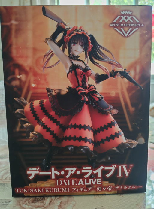 Kurumi Tokisaki figure by Shadora, detailed anime character sculpture with intricate costume and striking pose.
