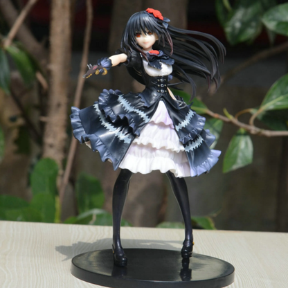 Kurumi Tokisaki figure by Shadora, detailed anime character collectible with intricate costume and dynamic pose.