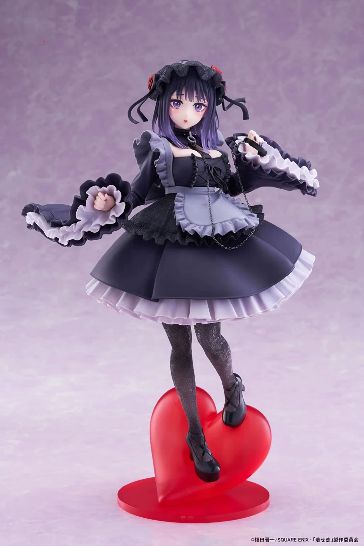 Shizuku Tan and Marin Kitagawa figurines from Shadora, detailed anime character figures displayed on a flat surface.