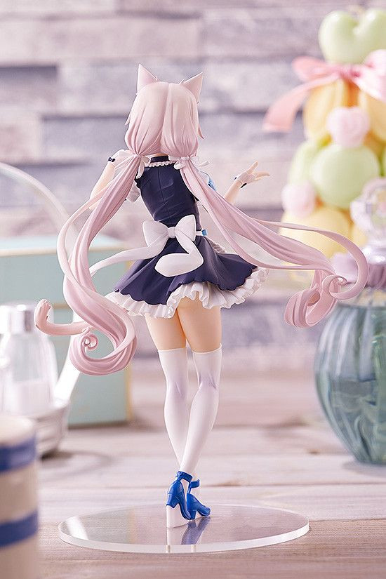 Shadora Chocola and Vanilla Nekopara figurines displayed together, detailed anime-style character figures.