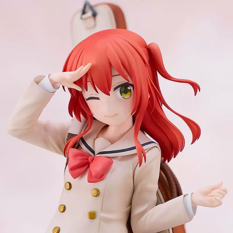 Ikuyo Kita figure from Bocchi the Rock by Shadora, featuring detailed design and vibrant colors on a white background.
