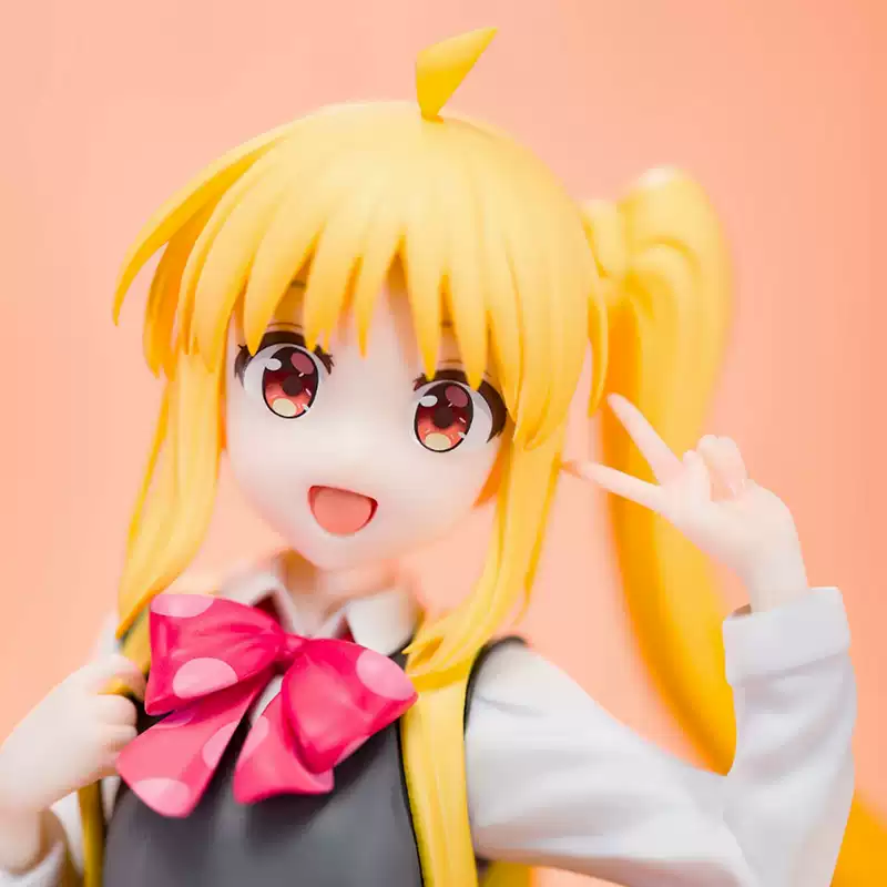 Nijika Ijichi Bocchi the Rock figure by Shadora, detailed anime-style sculpture of the character with vibrant colors and intricate design.
