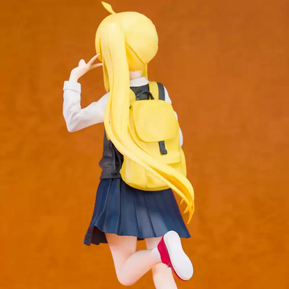Nijika Ijichi figure from Bocchi the Rock by Shadora, detailed anime character statue on a plain background